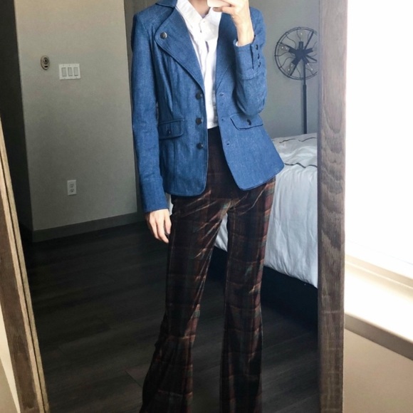 J. Peterman Denim Blazer “Almost Newtonian” - Picture 3 of 11